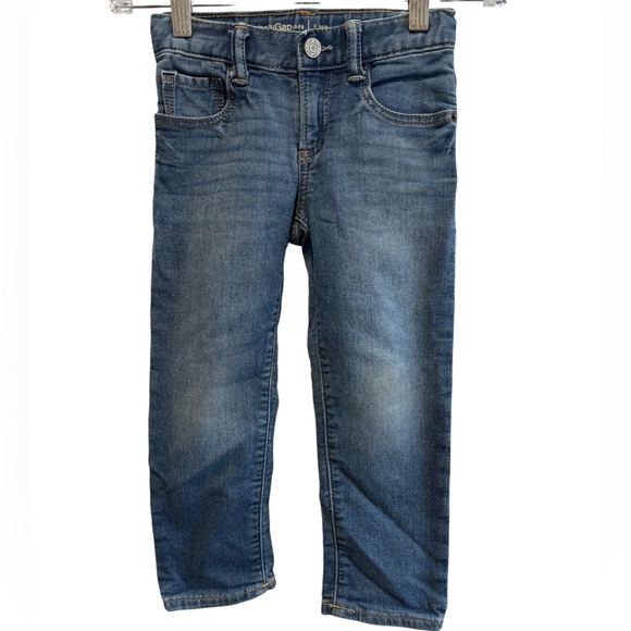 Baby Gap 1969 Denim Slim Jeans with Adjustable Waist Tabs | Size 4 - Picture 1 of 7